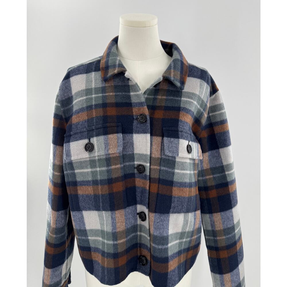 Rails Womans Jacket Sheffi Vail Wool Blend Plaid … - image 1